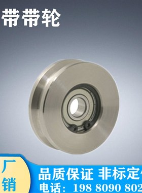 皮带带轮滚轮V型惰轮RABS0430-R 圆型规格齐全非标定做米思米