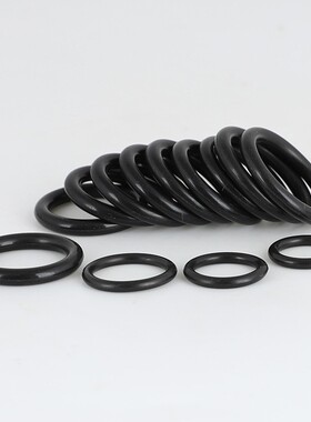 线径2mm黑色耐油橡胶O型圈密封件密封耐磨耐高温O型密封件*5-150