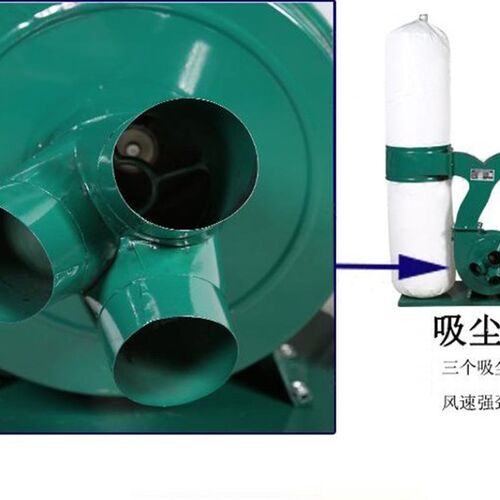 木工布袋吸尘器 木工推台锯布袋吸尘机 工业吸尘器台锯除尘集尘器