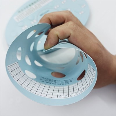 低分子肝素孕妇腹部肚脐部位皮下轮换注射定位辅V助对照卡设备器