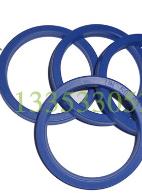 进口蓝色聚氨酯油封 U型液压活塞密封圈 UN130*140*160*12*15*16