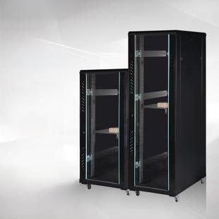 华腾一洲网络柜42U22U37U32U18U交换机1.38米2m服务器柜立式 地板