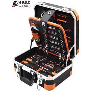 Kraftwell 80件工具集手动自动修理套套棘轮板手套集Ss3 Santorui