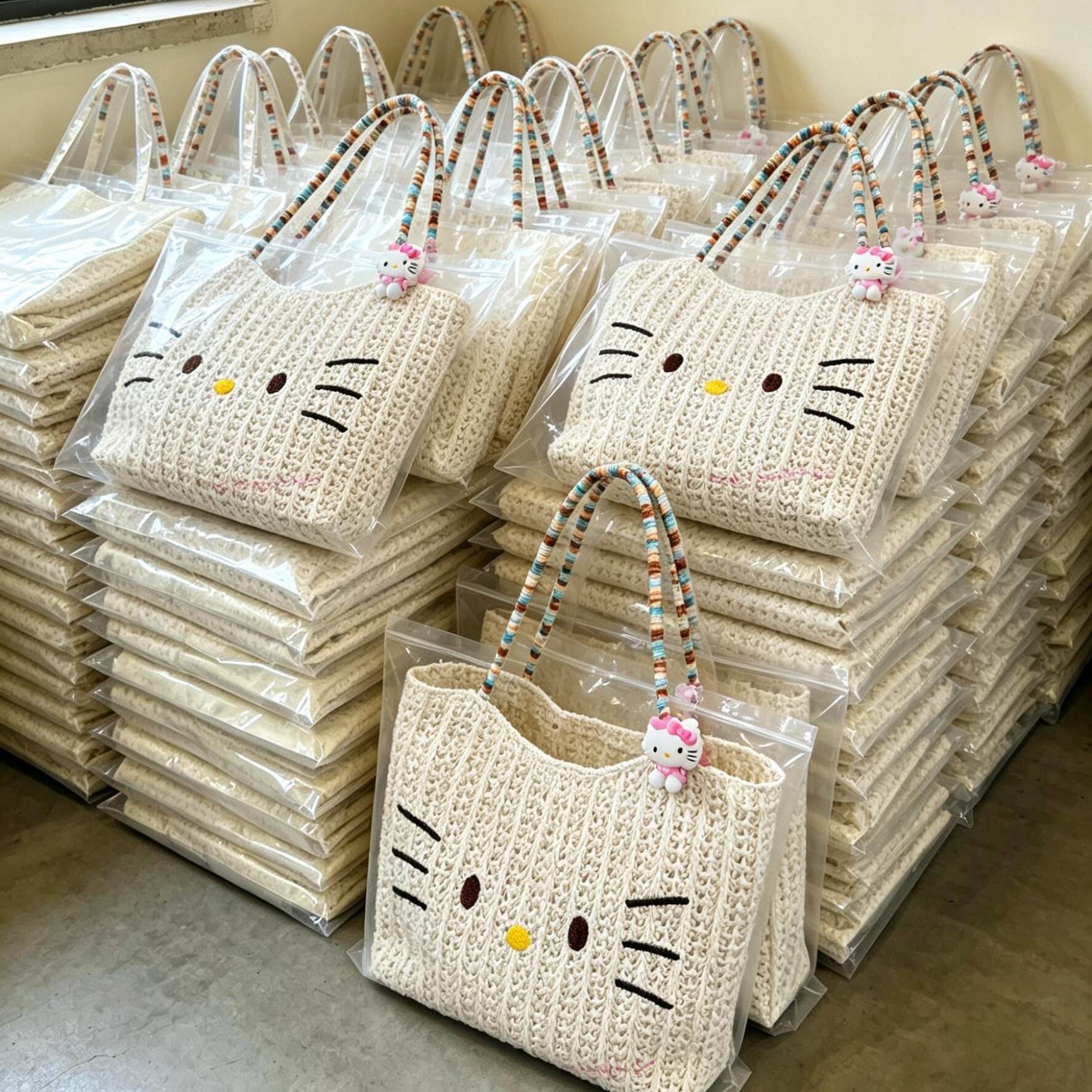 猫咪包包女款2026新款漂亮流行巨好看高级感小众夏天日常通勤挎包