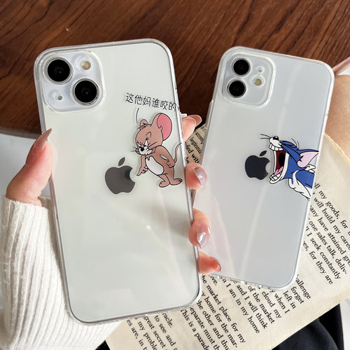 苹果iphone硅胶卡通创意透明软壳