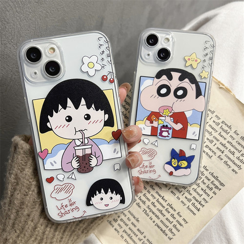 苹果iphone硅胶卡通创意透明软壳