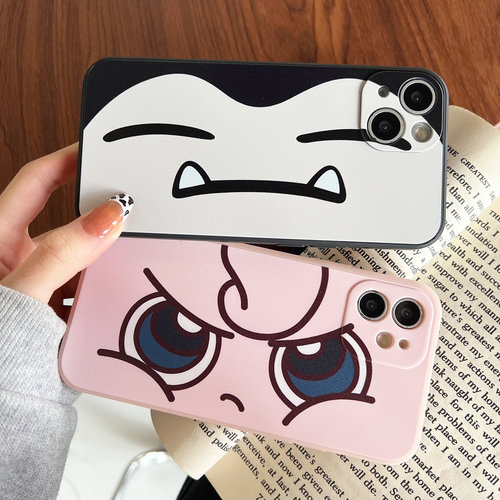 苹果iPhone硅胶卡通情侣全包软壳