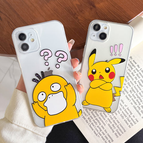 苹果iphone硅胶卡通情侣透明软壳