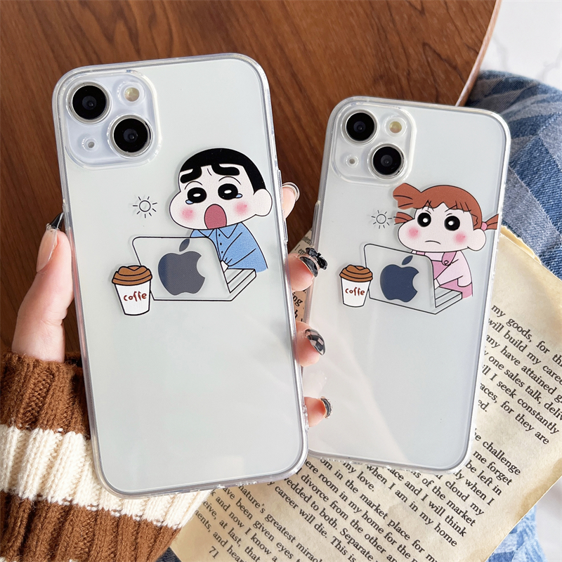 苹果iPhone硅胶卡通创意透明软壳