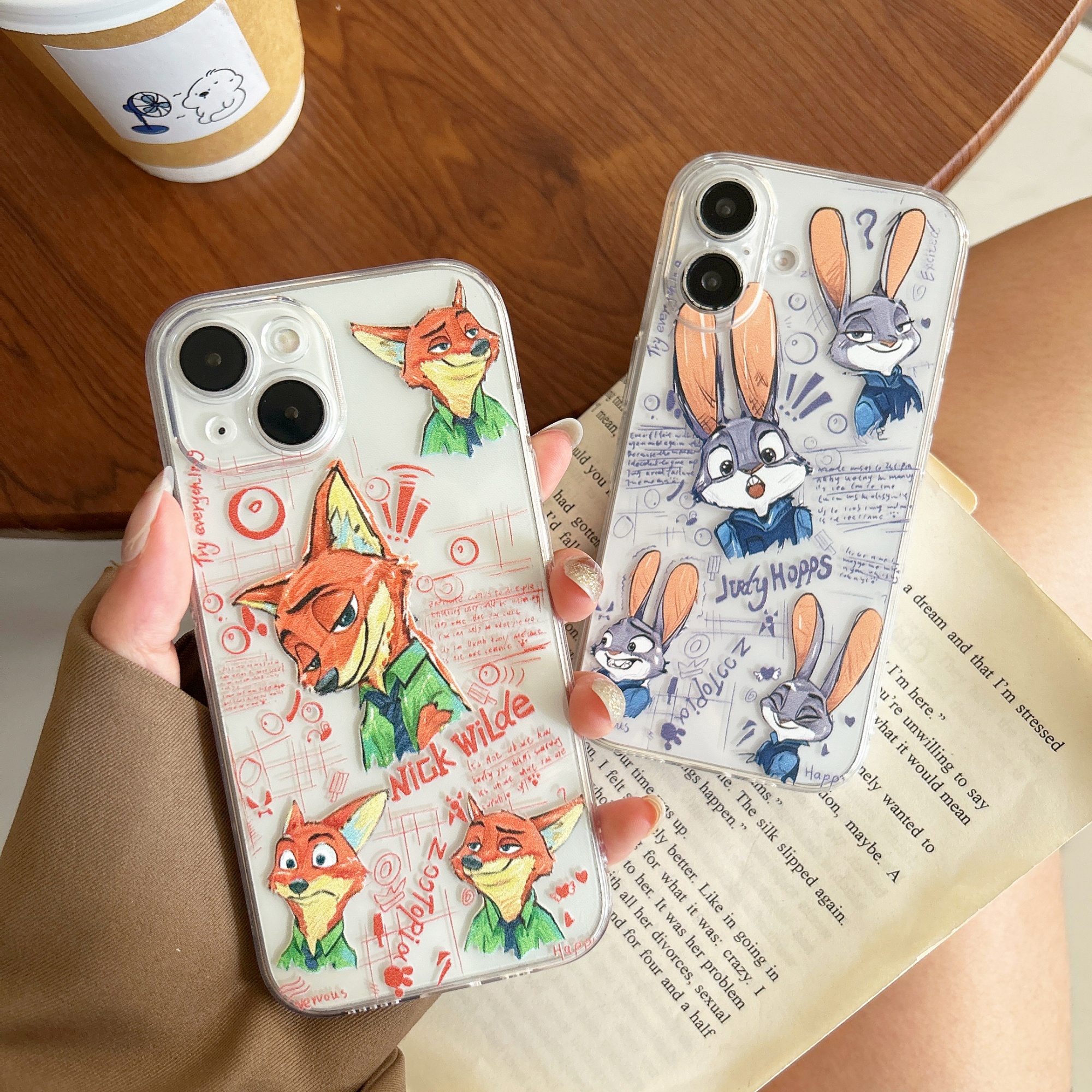 苹果iPhoneTPU软壳卡通全包精孔