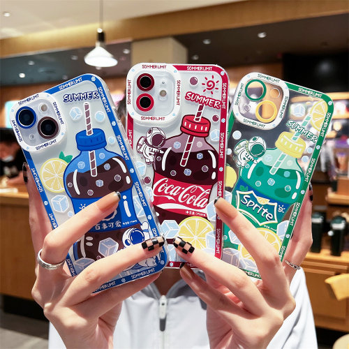 苹果iPhone硅胶卡通创意透明软壳