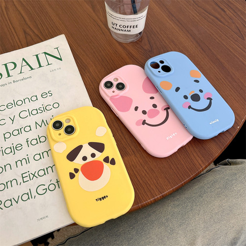 苹果iphone硅胶卡通全包防摔软壳