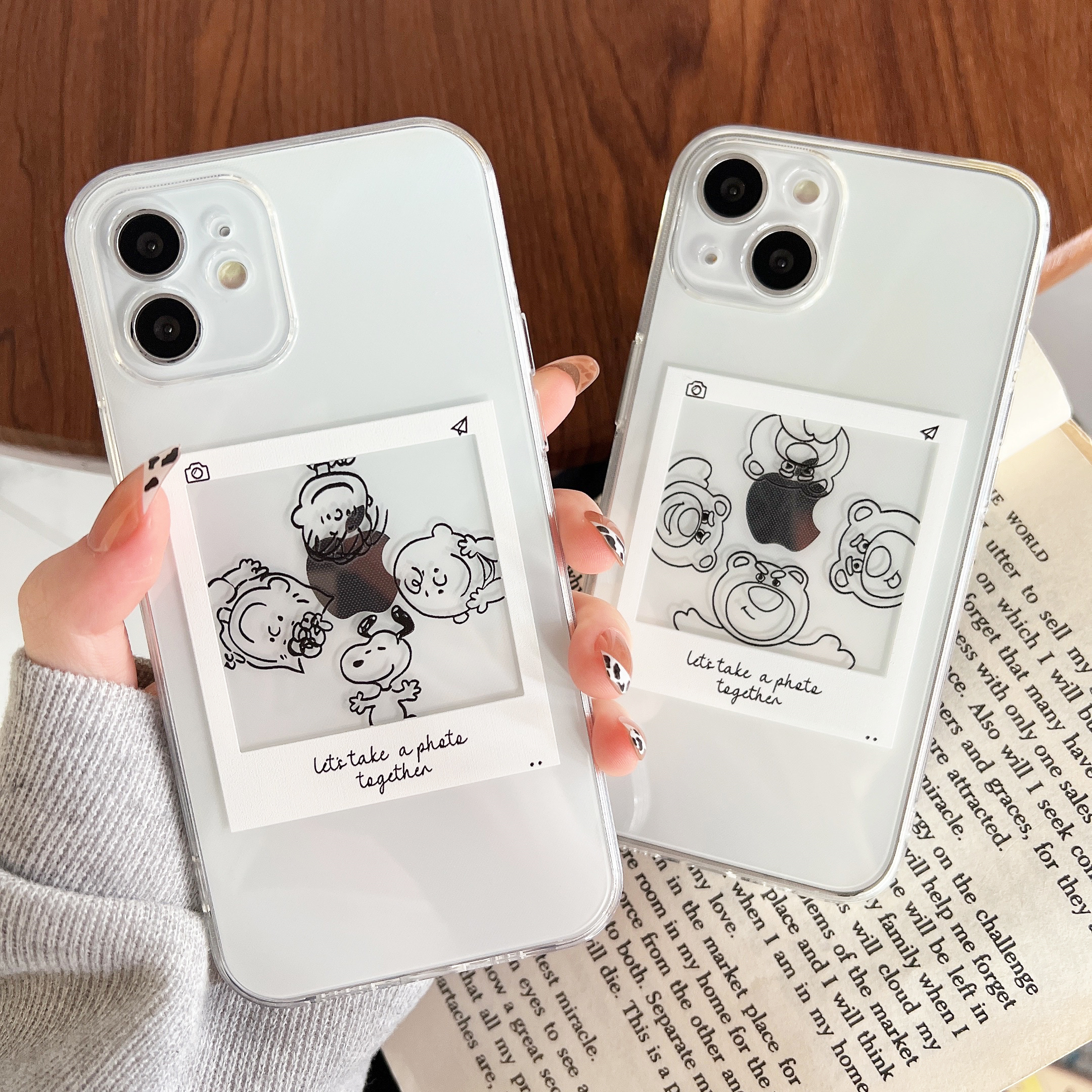 苹果iPhone硅胶卡通全包直边软壳