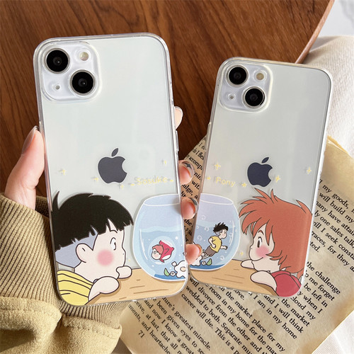 苹果安卓透明硅胶软壳