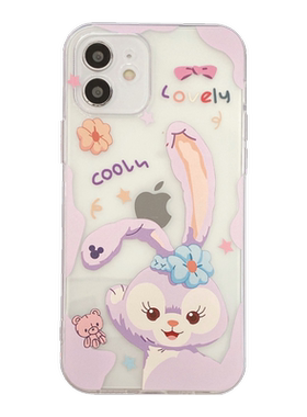 苹果iPhone硅胶卡通少女全包软壳