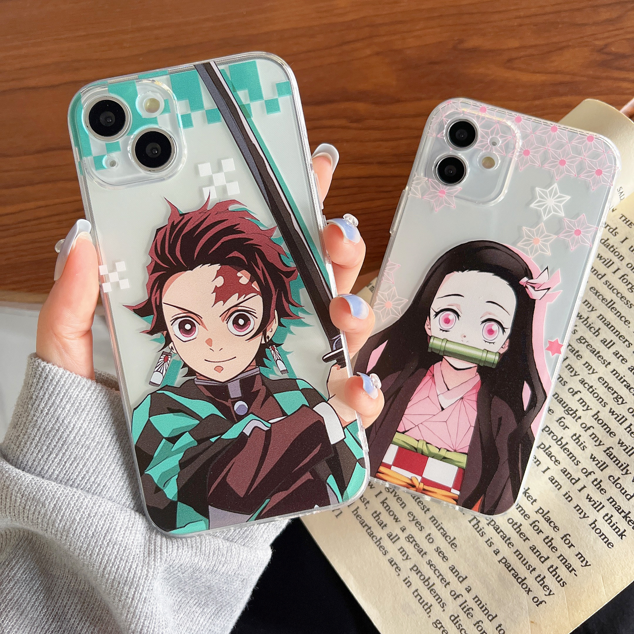 苹果iPhone硅胶卡通透明直边软壳