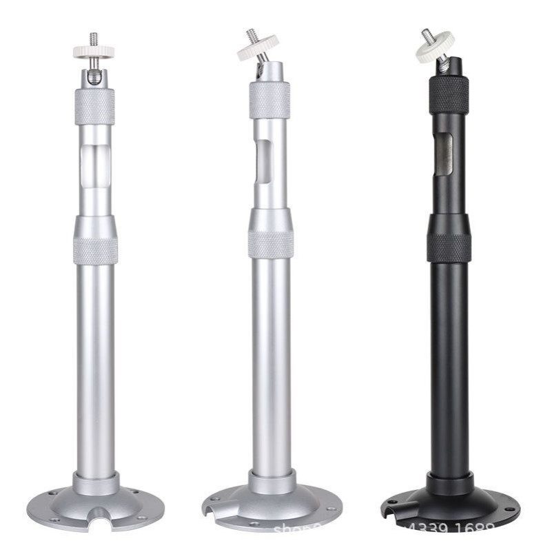 投影仪吊架万能挂架固定架通用可伸缩万向单孔合金吊顶装升降支架