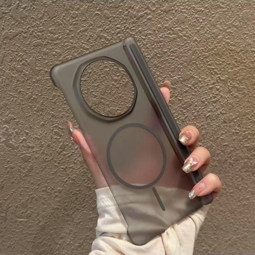 趣玩好物适用于荣耀MagicV5手机壳冰感磨砂超薄磁吸PC硬壳magicv3高级感折叠屏中轴铰链全包MagicV2防摔保护V