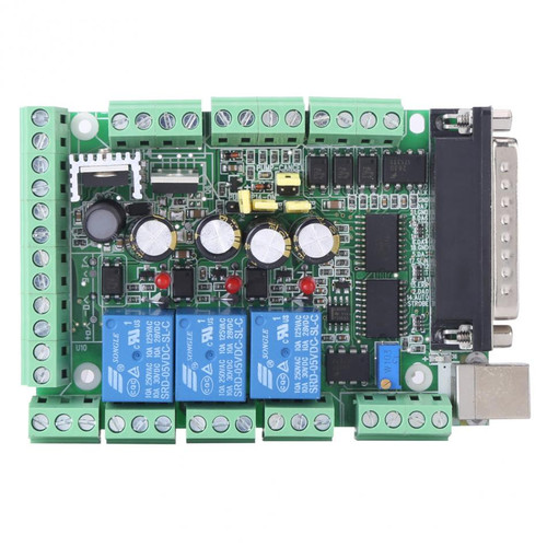 雕刻机控制卡 MACH3控制接口板 CNC 4轴 6轴 0-10VPWM主轴调速