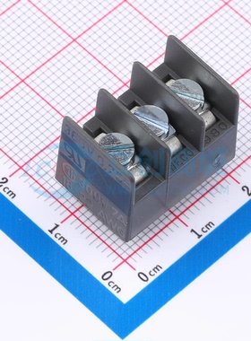 栅栏式接线端子980-D/03 插件6.35mm 1x3P 直针