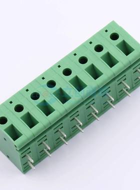螺钉式接线端子DB105R-7.5-8P-GN-S 弯插,P=7.5mm 1x8P绿色