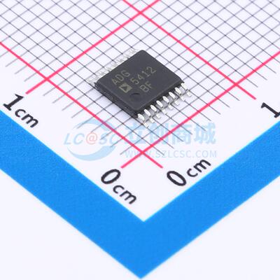模拟开关/多路复用器 ADG5412BFBRUZ TSSOP-16 电子元器件配单