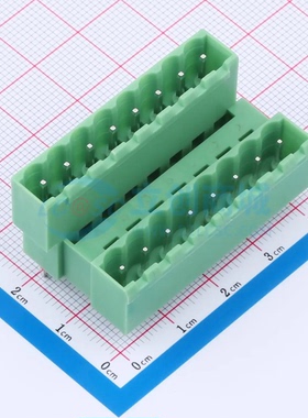 插拔式接线端子KF2EDGVTC-5.0-2*8P插件5mm