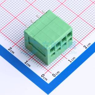 插件 35004G01 P=3.5mm 1x4P 绿色 弹簧式 直插 接线端子JL271V
