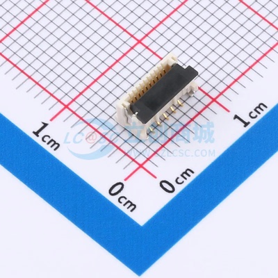 连接器 5019511030 SMD,P=0.5mm 10P 翻盖式 单侧触点/垂直