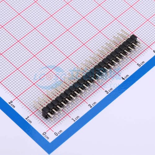 排针 DS1021-2x22SF11-B 插件,P=2.54mm 2x22P 双排 原装正品