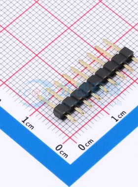 排针 P125-1109A1AS116A1 插件,P=2.54mm 1x9P 方针 原装正品