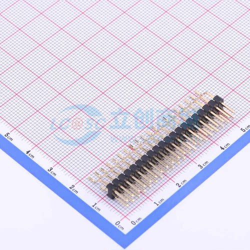 排针 X6521WRS-2x20E-C60D87 SMD,P=2.54mm,卧贴 2x20P 方针 原装