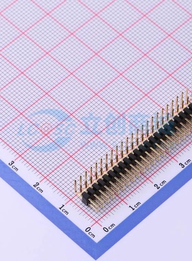 排针 X4621WR-2x23I-C40D28 弯插,P=2mm 2x23P 方针 原装正品