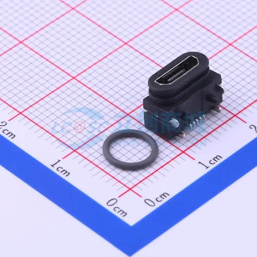 USB连接器 U-E-M7SS-Y-0 SMD 母 9P 原装正品