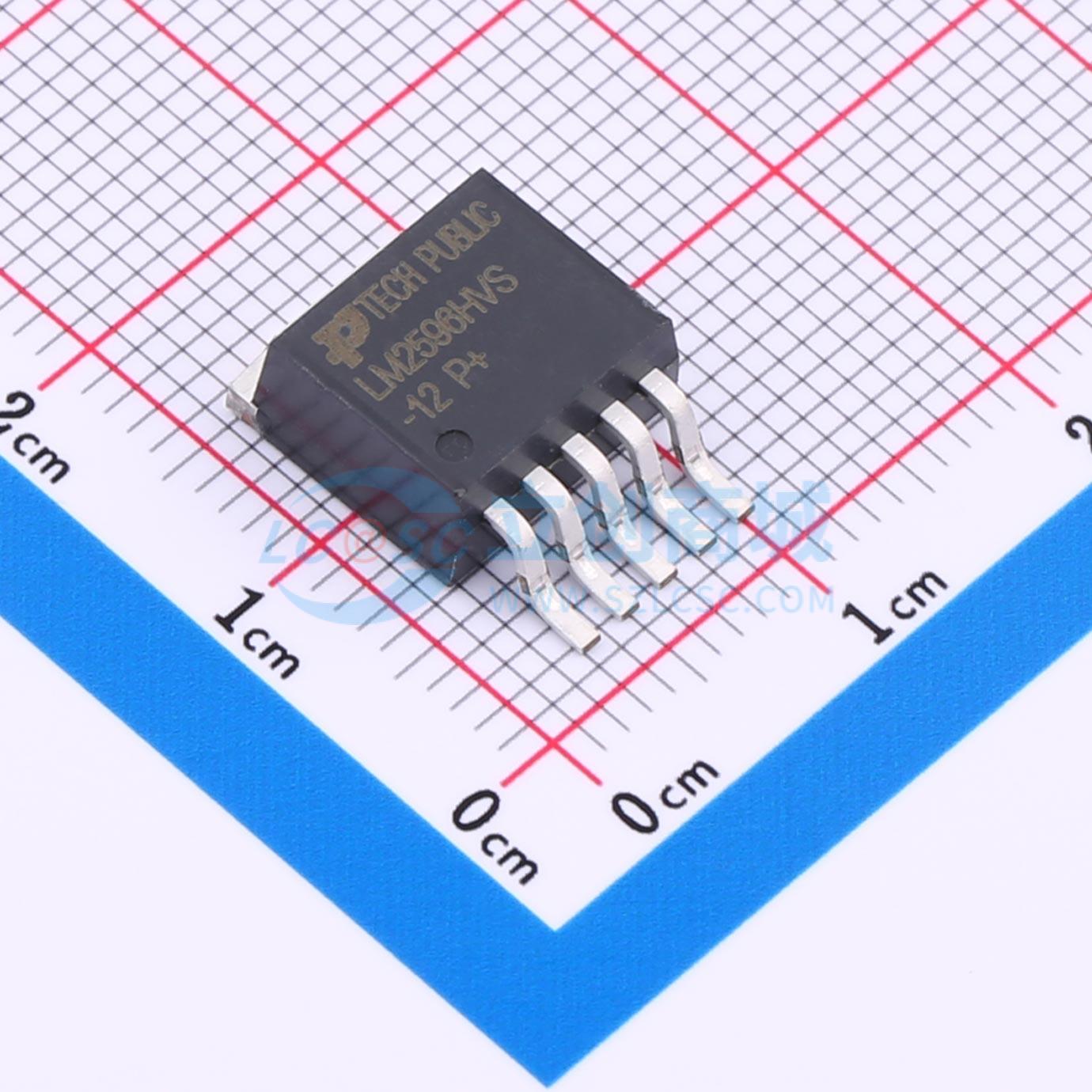 DC-DC电源芯片 LM2596HVS-12 TO-263-5L 原装正品 电子元器件配单