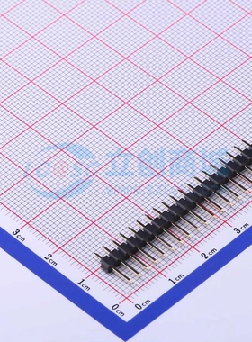 排针 X6511WV-19H-C60D30 插件,P=2.54mm 1x19P 方针 原装正品