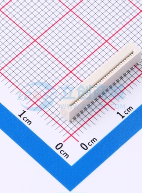 连接器 WL0540013-340R-001 SMD,P=0.5mm(交错脚) 34P 无锁 单侧