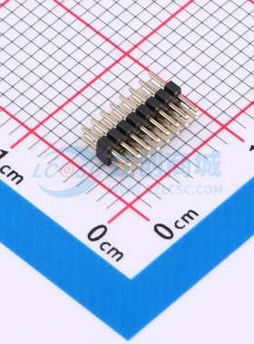 排针 A100UP-ZS08P 插件,P=1mm 2x8P 方针 原装正品