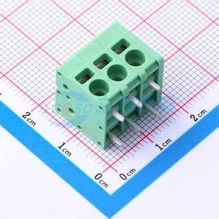 P=5mm 弹簧式 弯插 50003G01 1x3P 接线端子JL271R