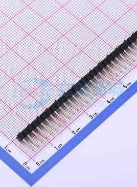 排针 X6511WVS-28H-C60D48R1 SMD,P=2.54mm(交错脚) 1x28P 方针