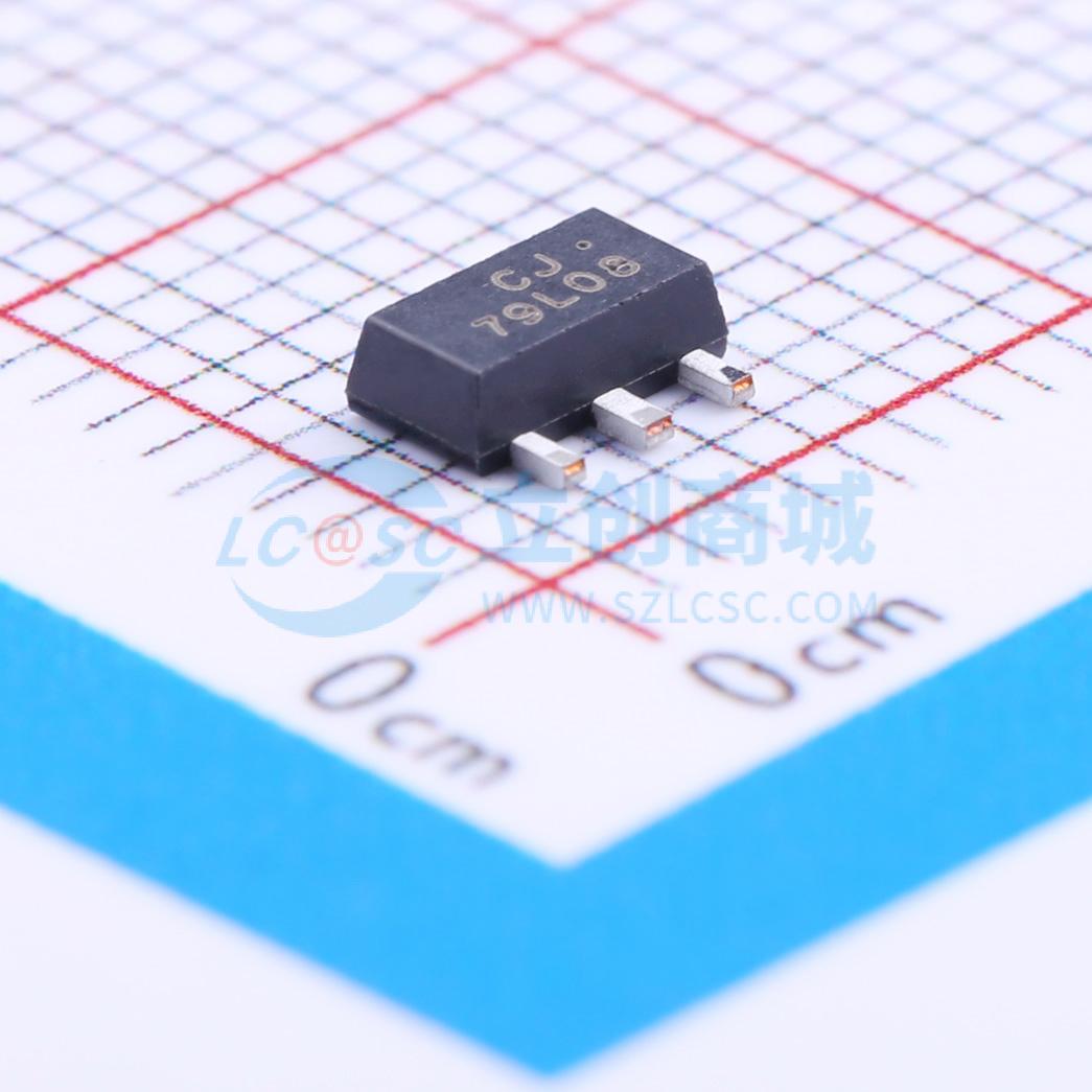 线性稳压器(LDO) CJ79L08 SOT-89-3 原装正品 电子元器件配单