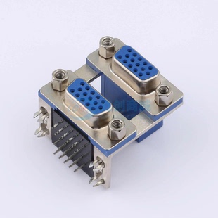 原装 HYCW56 弯插 母 195B VGA连接器 VGA30B 正品 30P Sub