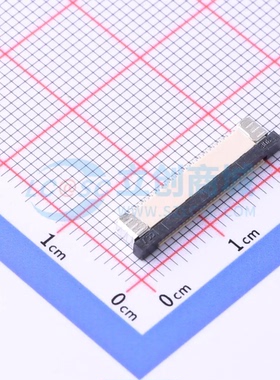 连接器 FPC-0.5AX-30PWBH20 SMD,P=0.5mm 30P 抽屉式 下接