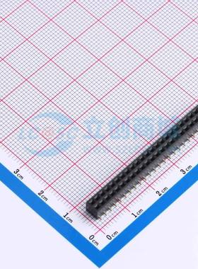 排母 HC-PM200-4.3H-2x24PS SMD,P=2mm 2x24P 方孔 电子元器件配