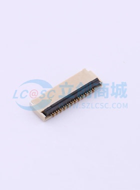 连接器 HC-FPC-03-09-25RLTAG SMD,P=0.3mm,卧贴 25P 翻盖式 下接