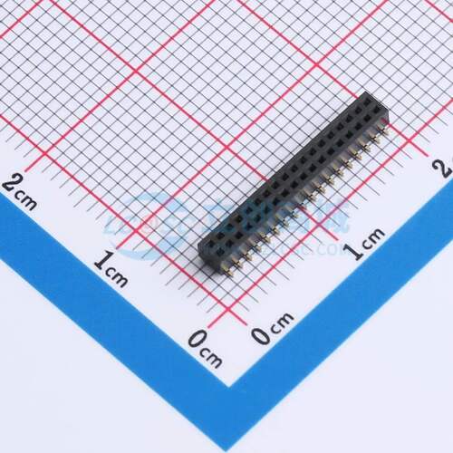 排母 B100M05-0B36P51-H20C38 SMD,P=1mm 2x18P 方孔 电子元器件