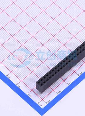 排母 2685Y-220CNG1SNA01 插件,P=2.54mm 2x20P 方孔 电子元器件