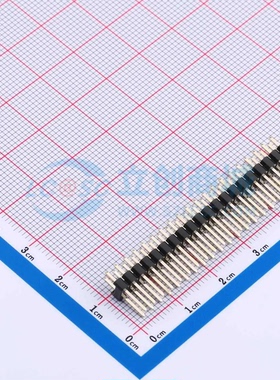 排针 P125-1220A0BS116A1 插件,P=2.54mm 2x20P 方针 原装正品