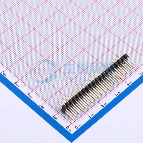 排针 P125-1220A0BS116A1 插件,P=2.54mm 2x20P 方针 原装正品