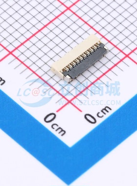 连接器 HC-FPC-03-10-19RLTAG SMD,P=0.3mm,卧贴(交错脚)
